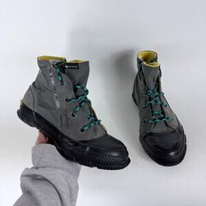 Converse Chuck Taylor All Star MC18 Gore-Tex Boot Womens 7 Gray Lace-Up High Top